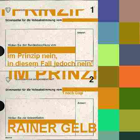 Abstimmungszettel
